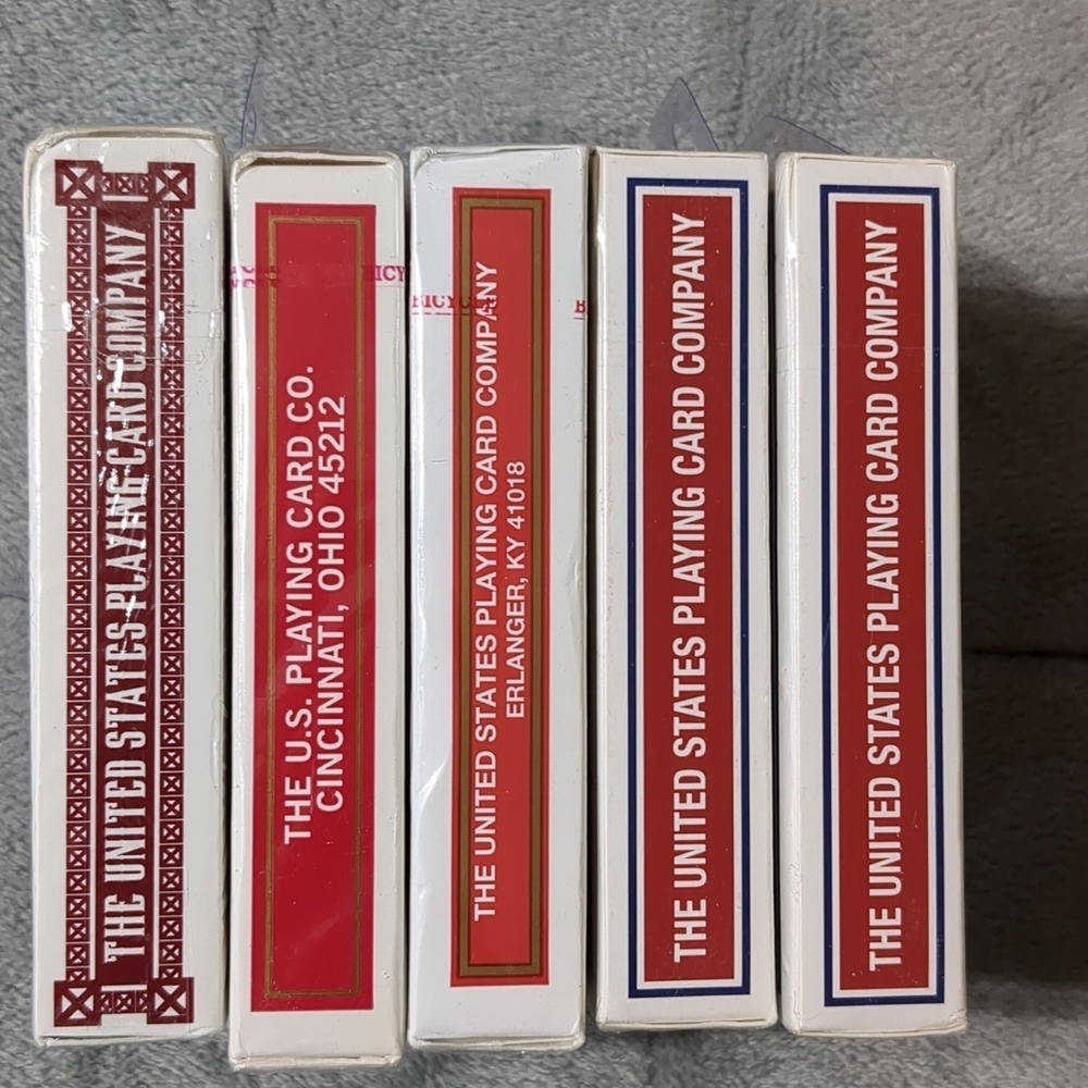 New Playing Cards Poker lot of 5 - Picture 6 of 9